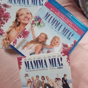 Clearance Mamma Mia 10th Anniversary Blue Ray and ABBA CD